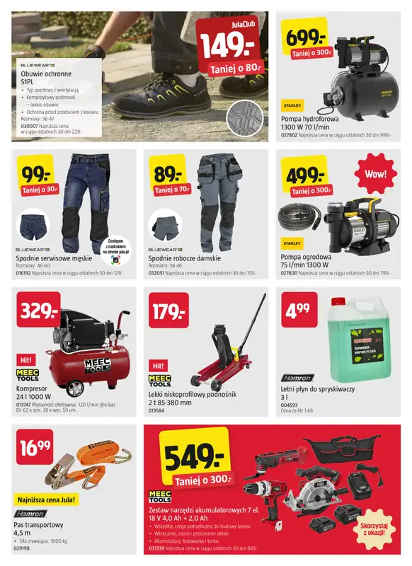 Jula - gazetka promocyjna Gazetka od środy 17.06 do środy 24.06 - strona 4