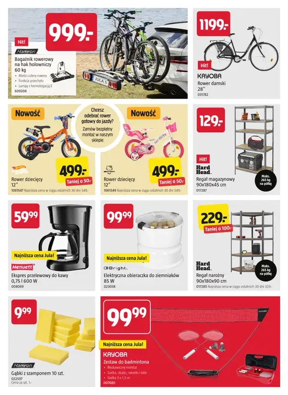 Jula - gazetka promocyjna Gazetka od środy 17.06 do środy 24.06 - strona 6