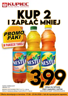 Kupiec - gazetka promocyjna Promopaki od środy 17.06 do wtorku 23.06 - strona 10
