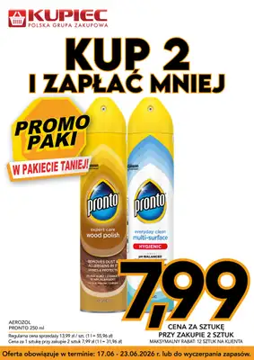 Kupiec - gazetka promocyjna Promopaki od środy 17.06 do wtorku 23.06 - strona 12