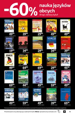 Empik - gazetka promocyjna Tom kultury: książki od środy 17.06 do wtorku 30.06 - strona 41