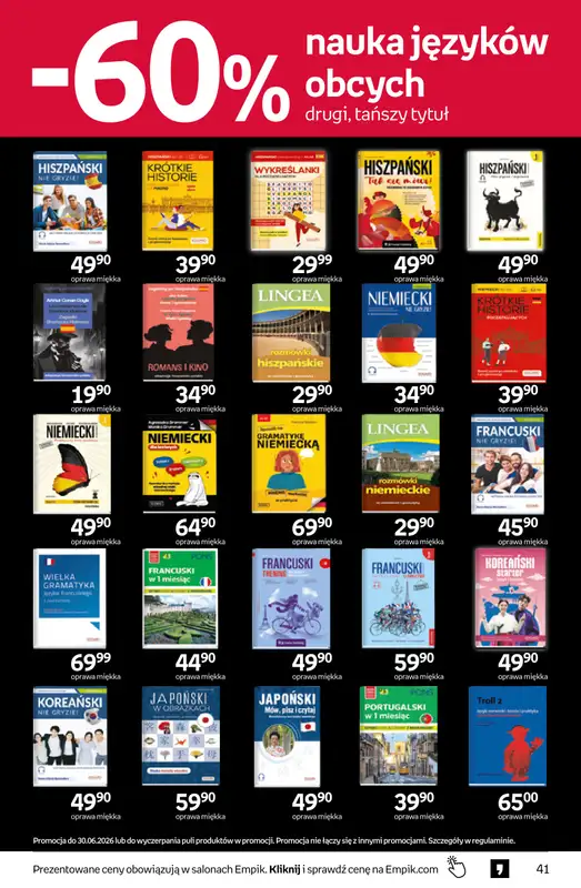 Empik - gazetka promocyjna Tom kultury: książki od środy 17.06 do wtorku 30.06 - strona 41