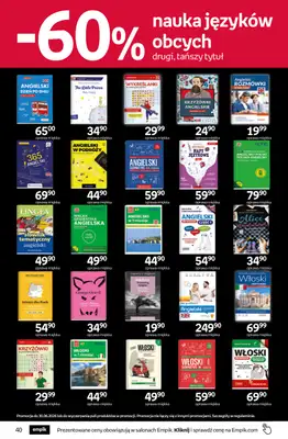 Empik - gazetka promocyjna Tom kultury: książki od środy 17.06 do wtorku 30.06 - strona 40