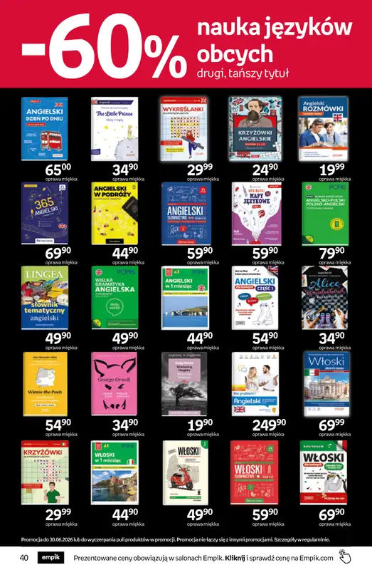 Empik - gazetka promocyjna Tom kultury: książki od środy 17.06 do wtorku 30.06 - strona 40