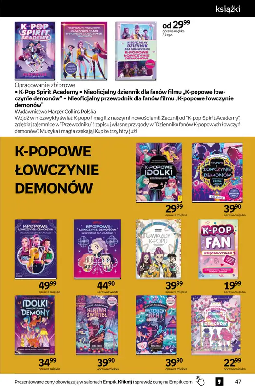 Empik - gazetka promocyjna Tom kultury: książki od środy 17.06 do wtorku 30.06 - strona 47