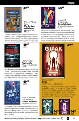 Empik - gazetka promocyjna Tom kultury: książki od środy 17.06 do wtorku 30.06 - strona 17
