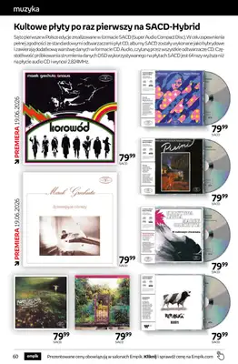 Empik - gazetka promocyjna Tom kultury: muzyka od środy 17.06 do wtorku 30.06 - strona 9