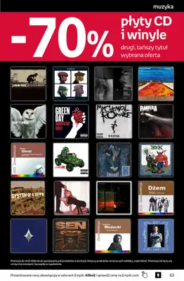 Empik - gazetka promocyjna Tom kultury: muzyka od środy 17.06 do wtorku 30.06 - strona 12