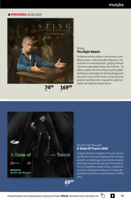 Empik - gazetka promocyjna Tom kultury: muzyka od środy 17.06 do wtorku 30.06 - strona 8