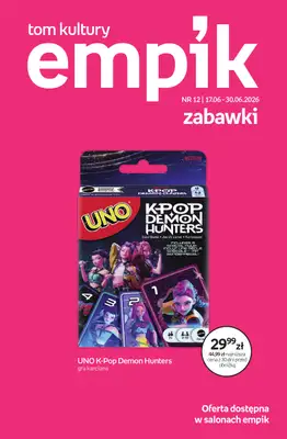 Empik - gazetka promocyjna Tom kultury: zabawki od środy 17.06 do wtorku 30.06