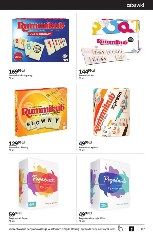 Empik - gazetka promocyjna Tom kultury: zabawki od środy 17.06 do wtorku 30.06 - strona 24