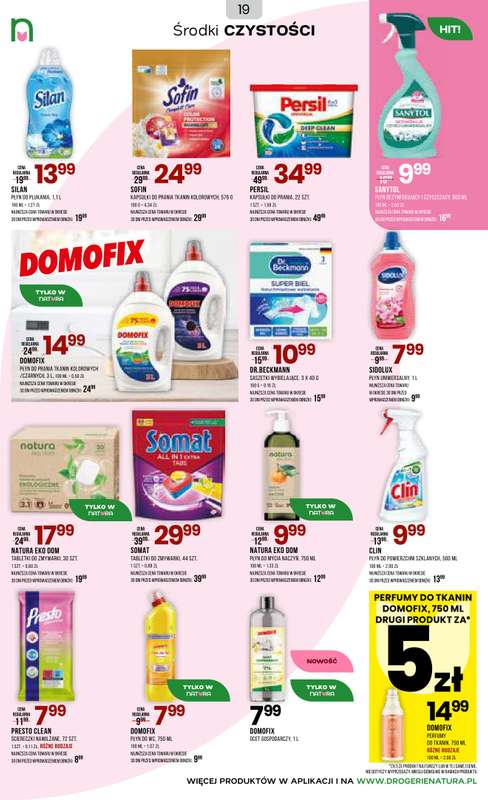 Drogerie Natura - gazetka promocyjna Gazetka od środy 17.06 do poniedziałku 06.07 - strona 19