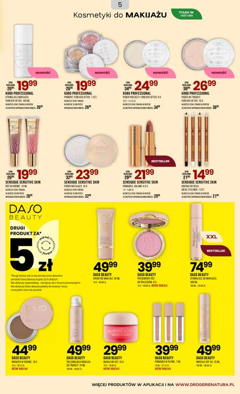 Drogerie Natura - gazetka promocyjna Gazetka od środy 17.06 do poniedziałku 06.07 - strona 5