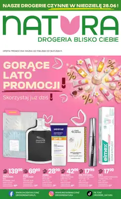 Drogerie Natura - gazetka promocyjna Gazetka od środy 17.06 do poniedziałku 06.07