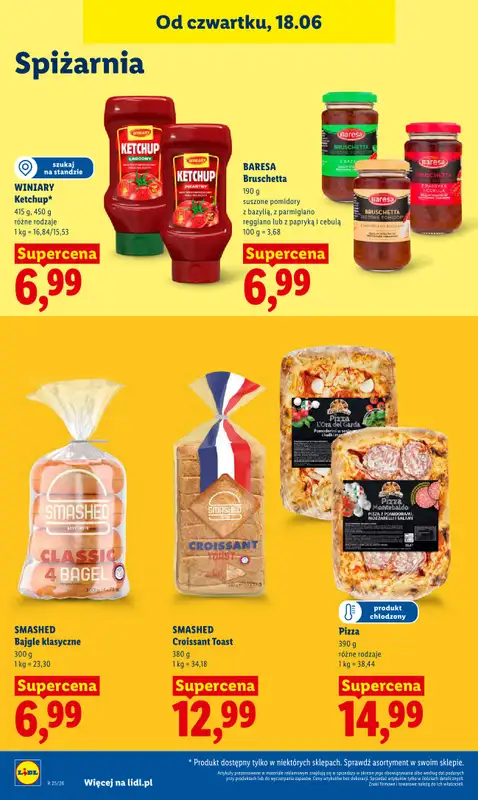Lidl - gazetka promocyjna Oferta od czwartku od czwartku 18.06 do soboty 20.06 - strona 78