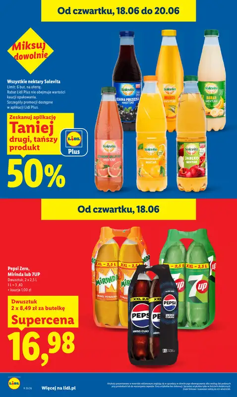 Lidl - gazetka promocyjna Oferta od czwartku od czwartku 18.06 do soboty 20.06 - strona 16