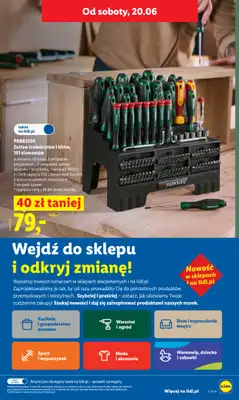 Lidl - gazetka promocyjna Oferta od czwartku od czwartku 18.06 do soboty 20.06 - strona 35