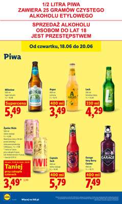 Lidl - gazetka promocyjna Oferta od czwartku od czwartku 18.06 do soboty 20.06 - strona 62