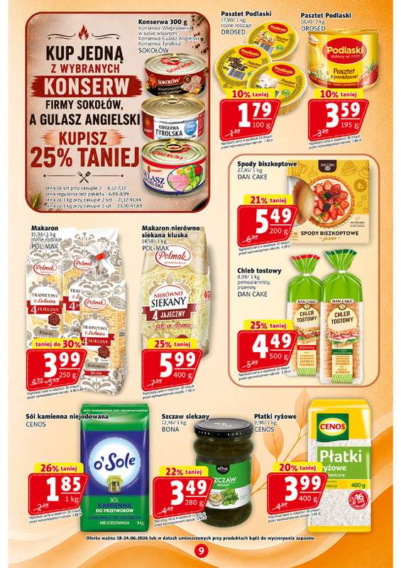 Prim Market - gazetka promocyjna Gazetka od czwartku 18.06 do środy 24.06 - strona 9