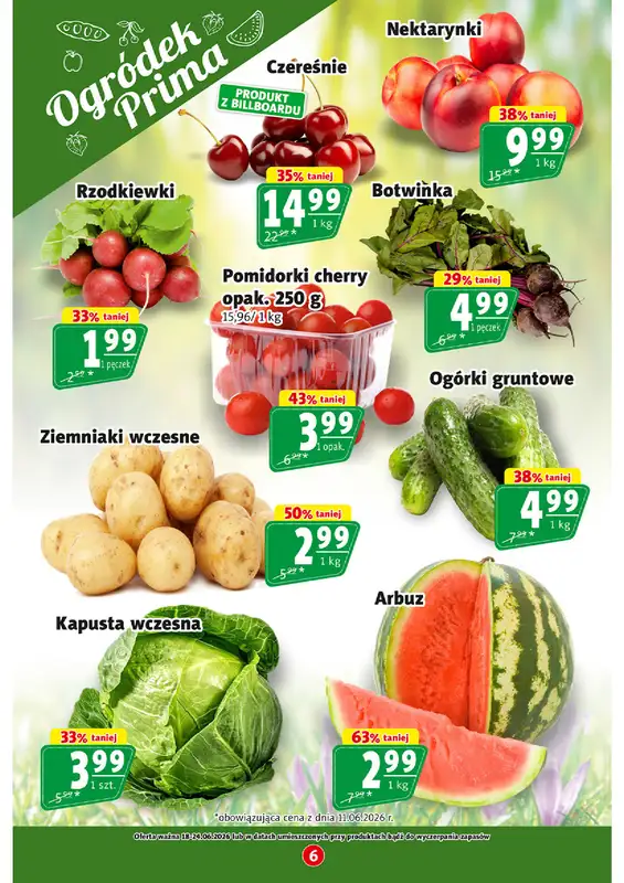Prim Market - gazetka promocyjna Gazetka od czwartku 18.06 do środy 24.06 - strona 6