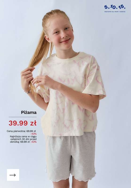5.10.15 - gazetka promocyjna PIŻAMY dziecięce do -50% taniej! od środy 17.06  - strona 2