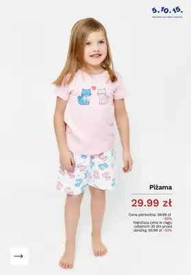 5.10.15 - gazetka promocyjna PIŻAMY dziecięce do -50% taniej! od środy 17.06  - strona 4