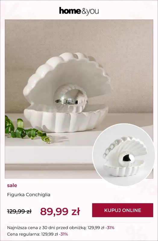 home&you - gazetka promocyjna SALE: kolekcje letnie od środy 17.06 do piątku 26.06 - strona 13