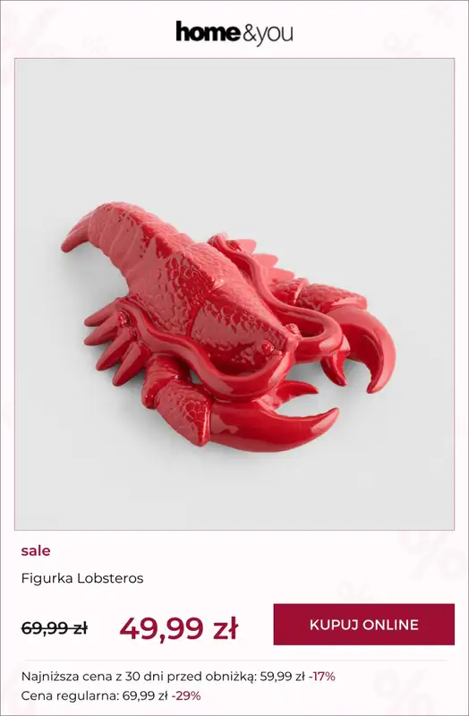 home&you - gazetka promocyjna SALE: kolekcje letnie od środy 17.06 do piątku 26.06 - strona 4