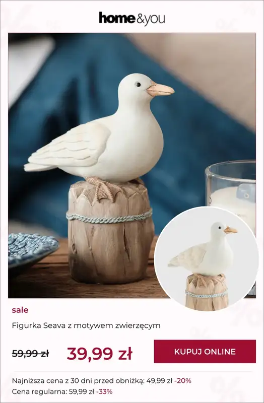 home&you - gazetka promocyjna SALE: kolekcje letnie od środy 17.06 do piątku 26.06 - strona 9