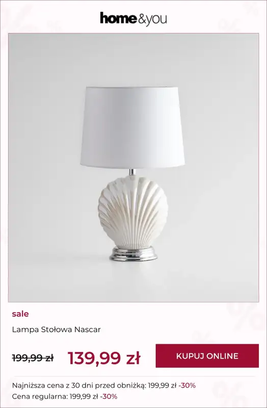 home&you - gazetka promocyjna SALE: kolekcje letnie od środy 17.06 do piątku 26.06 - strona 11