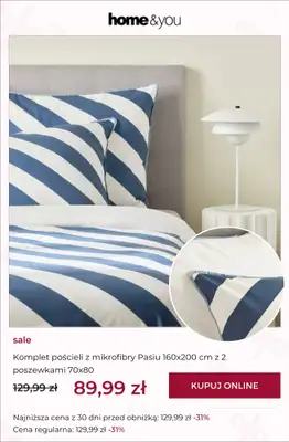 home&you - gazetka promocyjna SALE: sypialnia od środy 17.06 do piątku 26.06 - strona 18