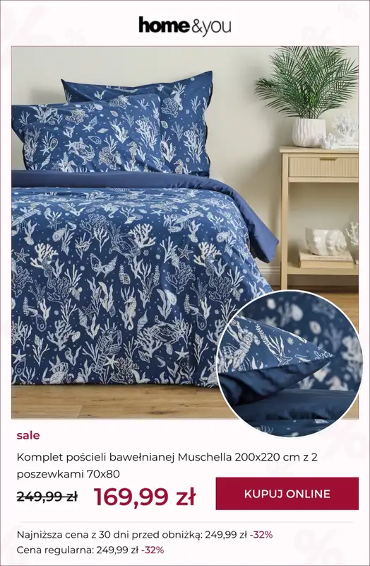 home&you - gazetka promocyjna SALE: sypialnia od środy 17.06 do piątku 26.06 - strona 5