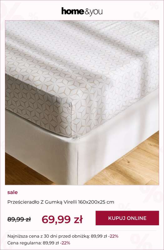 home&you - gazetka promocyjna SALE: sypialnia od środy 17.06 do piątku 26.06 - strona 10