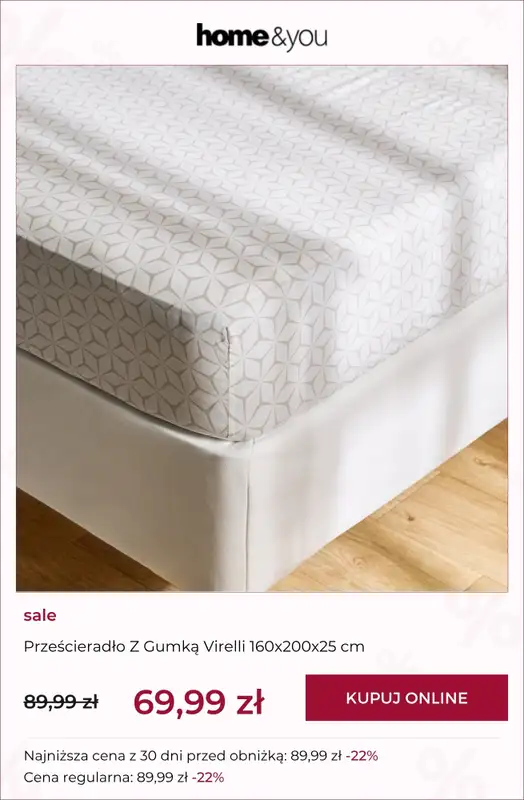 home&you - gazetka promocyjna SALE: sypialnia od środy 17.06 do piątku 26.06 - strona 10