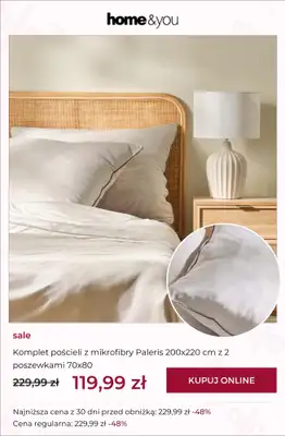 home&you - gazetka promocyjna SALE: sypialnia od środy 17.06 do piątku 26.06 - strona 11