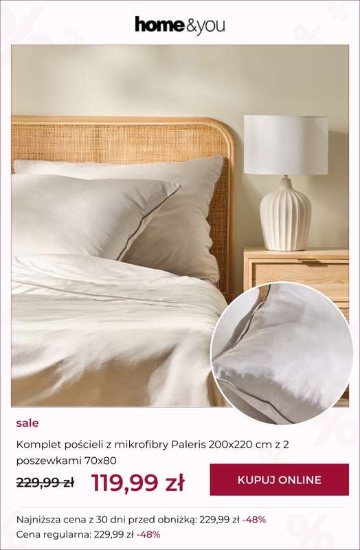 home&you - gazetka promocyjna SALE: sypialnia od środy 17.06 do piątku 26.06 - strona 11