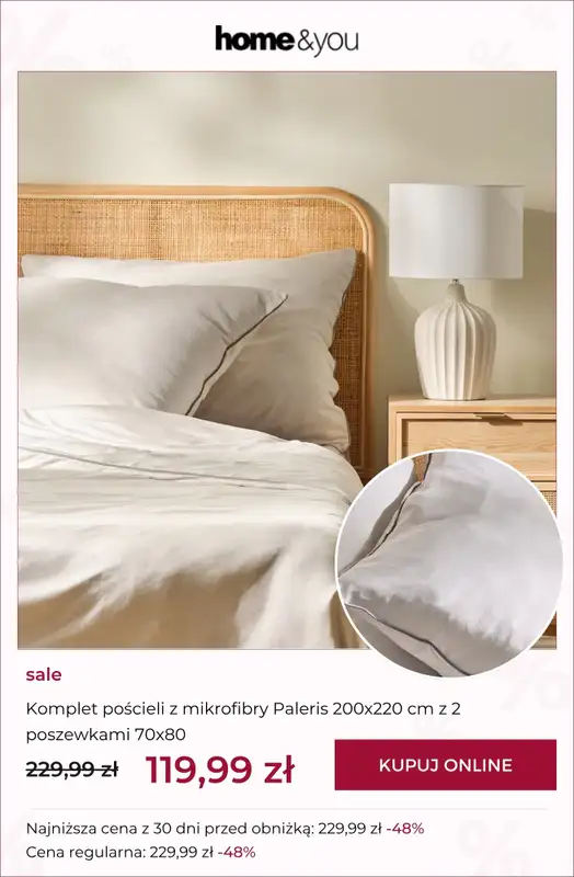 home&you - gazetka promocyjna SALE: sypialnia od środy 17.06 do piątku 26.06 - strona 11