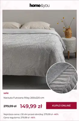 home&you - gazetka promocyjna SALE: sypialnia od środy 17.06 do piątku 26.06 - strona 19