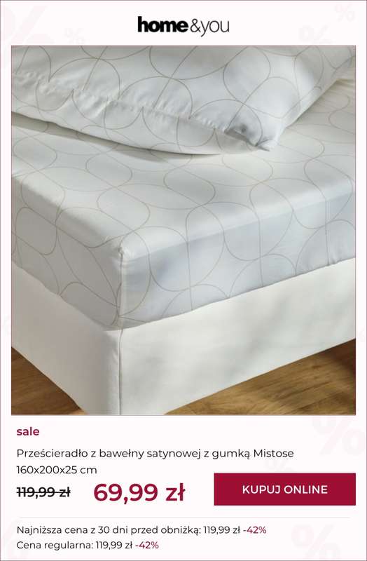 home&you - gazetka promocyjna SALE: sypialnia od środy 17.06 do piątku 26.06 - strona 16