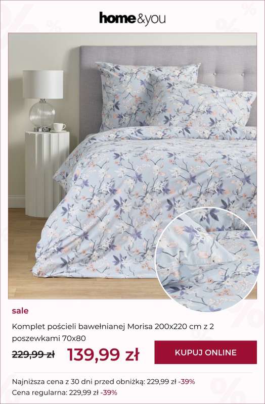 home&you - gazetka promocyjna SALE: sypialnia od środy 17.06 do piątku 26.06 - strona 13