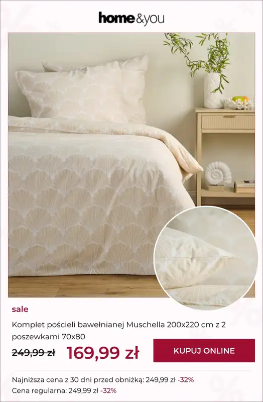 home&you - gazetka promocyjna SALE: sypialnia od środy 17.06 do piątku 26.06 - strona 4