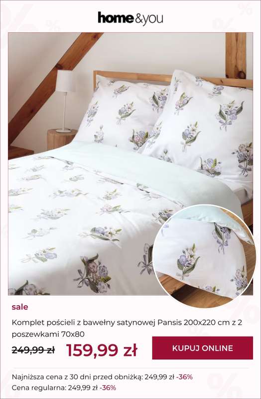 home&you - gazetka promocyjna SALE: sypialnia od środy 17.06 do piątku 26.06 - strona 9