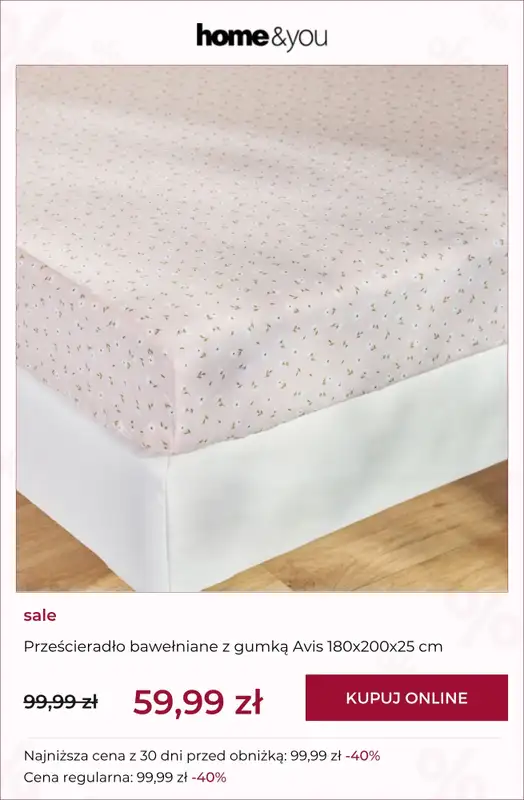 home&you - gazetka promocyjna SALE: sypialnia od środy 17.06 do piątku 26.06 - strona 15