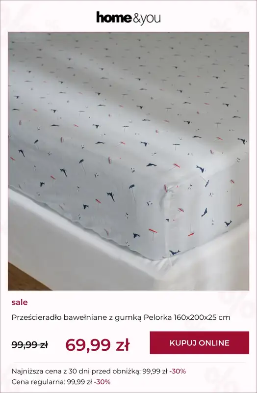 home&you - gazetka promocyjna SALE: sypialnia od środy 17.06 do piątku 26.06 - strona 7