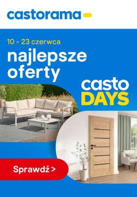 Castorama - gazetka promocyjna Najlepsze oferty CASTO DAYS od środy 17.06 do wtorku 23.06