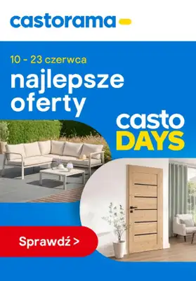Castorama - gazetka promocyjna Najlepsze oferty CASTO DAYS od środy 17.06 do wtorku 23.06