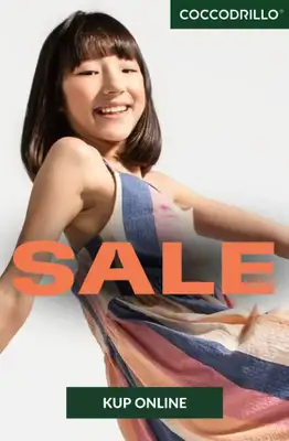 Coccodrillo - gazetka promocyjna SALE - wybrane produkty w niższych cenach od czwartku 18.06 do poniedziałku 29.06