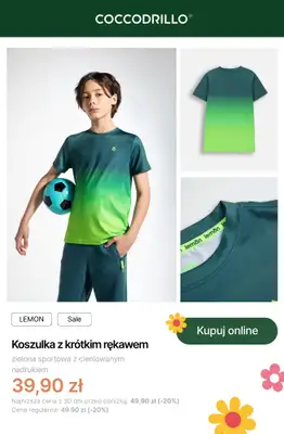 Coccodrillo - gazetka promocyjna SALE - wybrane produkty w niższych cenach od czwartku 18.06 do poniedziałku 29.06 - strona 8
