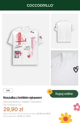 Coccodrillo - gazetka promocyjna SALE - wybrane produkty w niższych cenach od czwartku 18.06 do poniedziałku 29.06 - strona 4