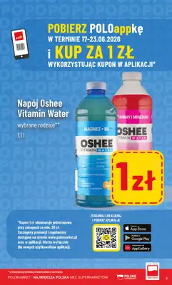 POLOmarket - gazetka promocyjna Kupuj taniej z POLOappką od środy 17.06 do wtorku 23.06 - strona 3